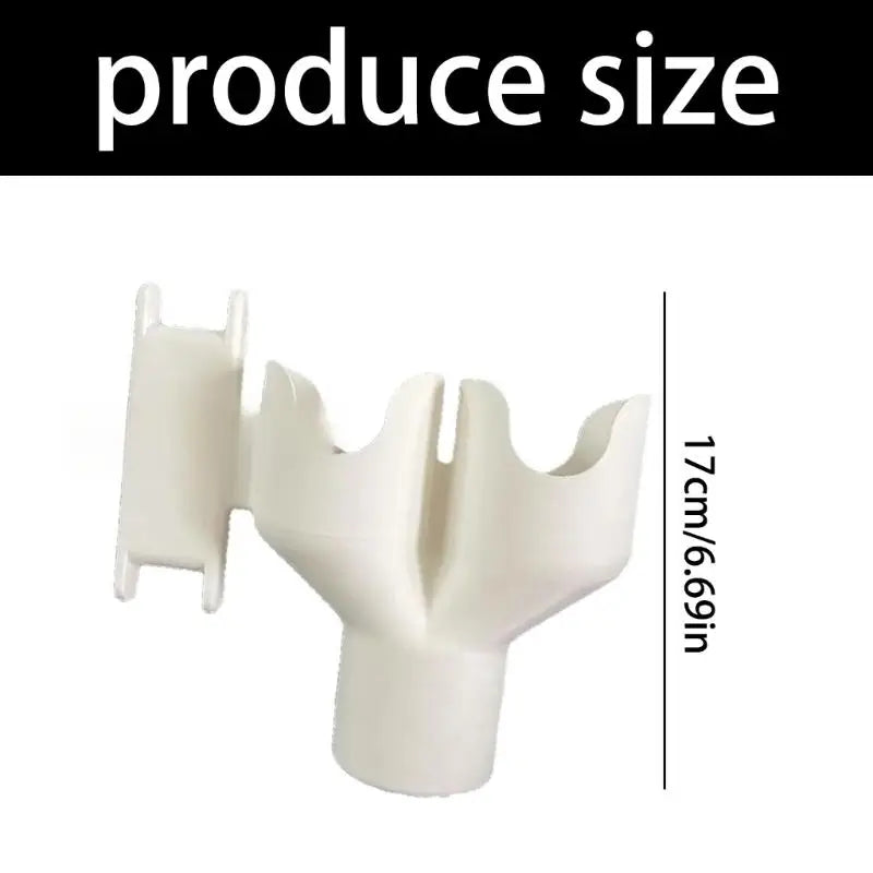 Breast Pump Double Bottle Holder with Hose Storage & Nonslip Base