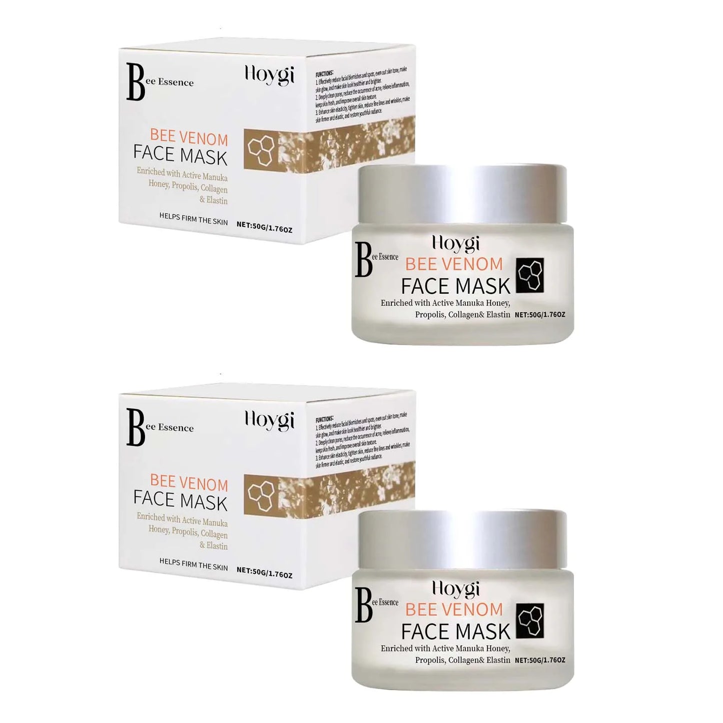 Propolis & Bee Venom Face Mask – Brighten, Firm & Hydrate