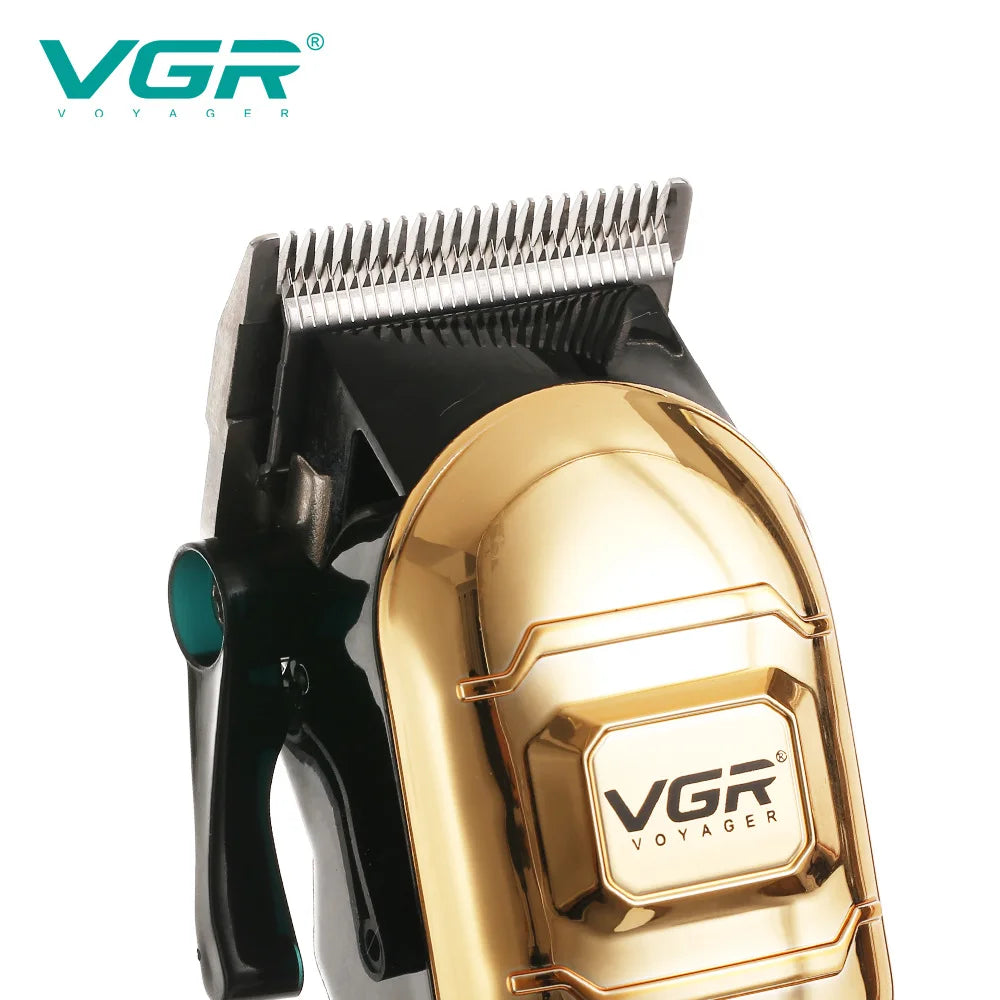 VGR 268 Hair Clipper Professional Hair Trimmer Adjustable Hair Cutting Machine Electric Barber Digital Display Clipper for Men Peaceful Pleasures Health and Wellness