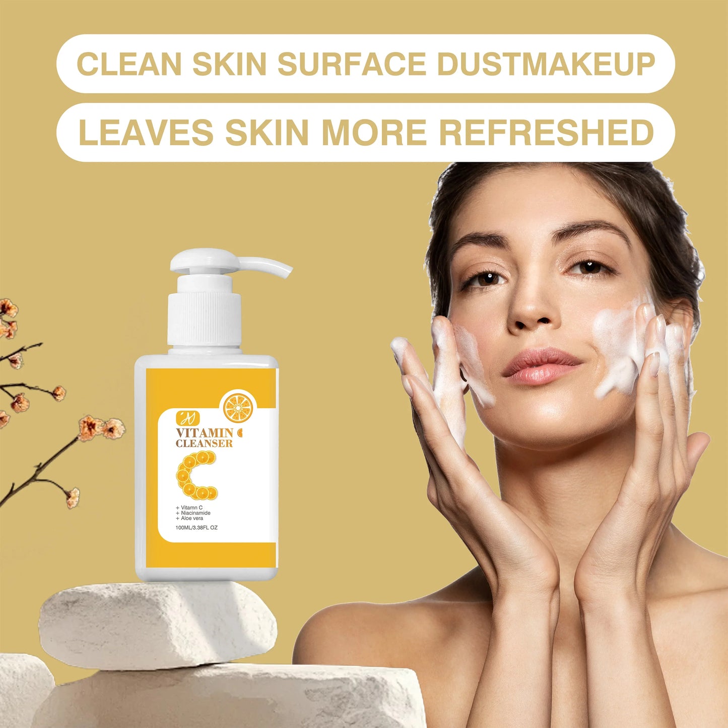 Ottilavie Rice Pulp Face Cleanser – Brighten & Hydrate All Skin
