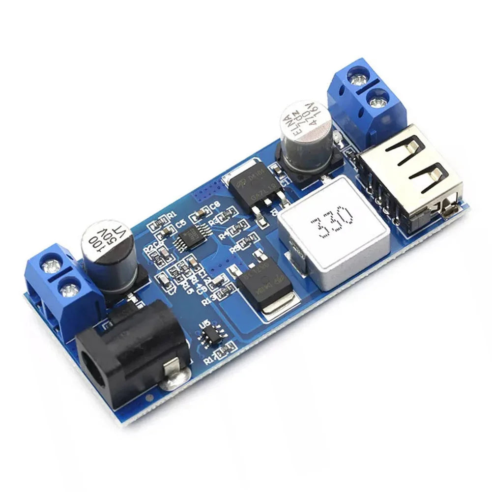 DC-DC Buck Converter 12V/24V to 5V 5A – USB Power Supply Peaceful Pleasures Health and Wellness