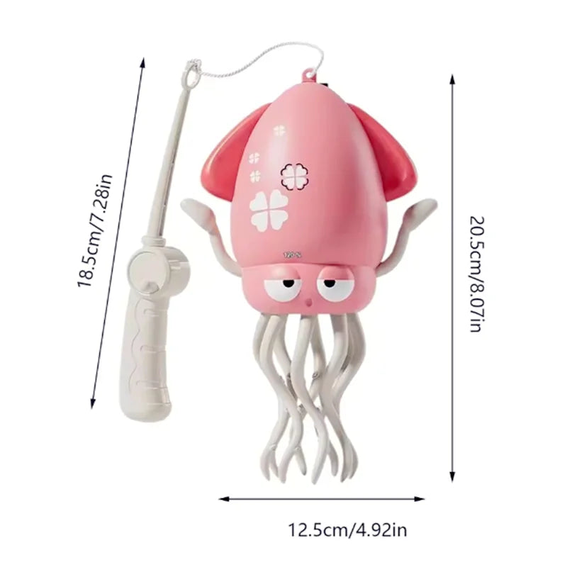 Magical Dancing Octopus Toy Octopus for Children Electric Puzzle for Boys and Girls Baby Learning To Walk Creatively Practical Peaceful Pleasures Health and Wellness Pink