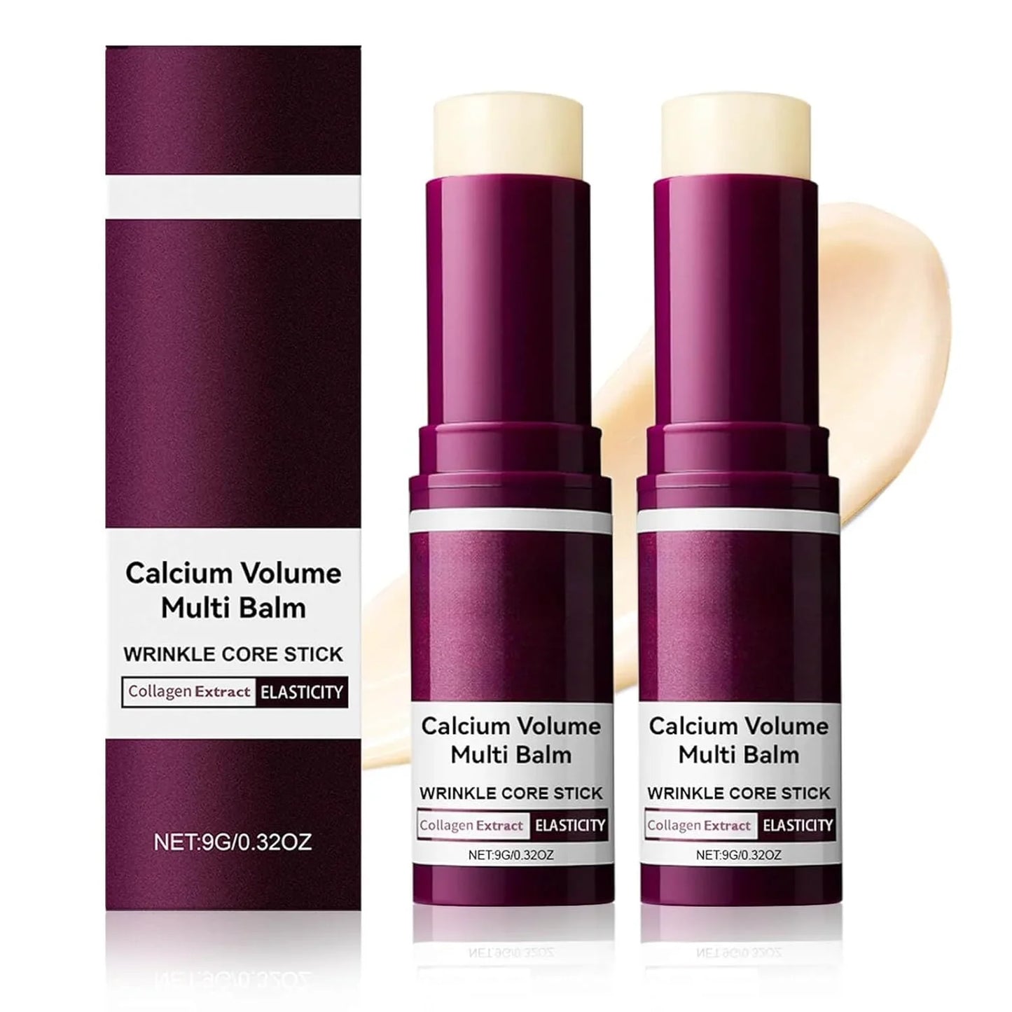 Calcium & Collagen Balm Stick – Eye, Neck & Face Moisturizer