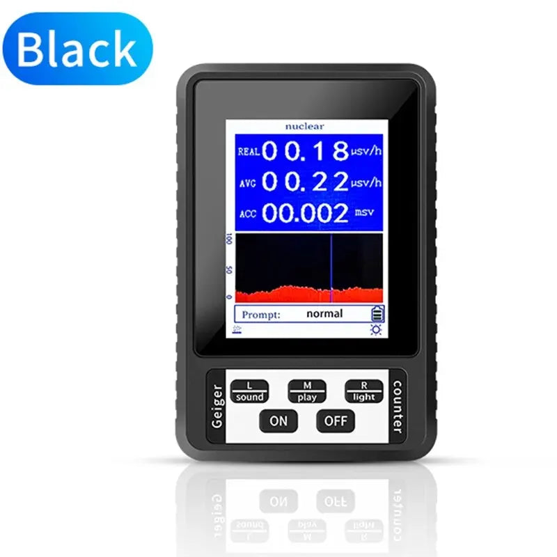 XR-1 Portable Geiger Counter Nuclear Radiation Detector Personal Dosimeter Marble Tester X-Ray Radiation Dosimeter Peaceful Pleasures Health and Wellness XR-1 1