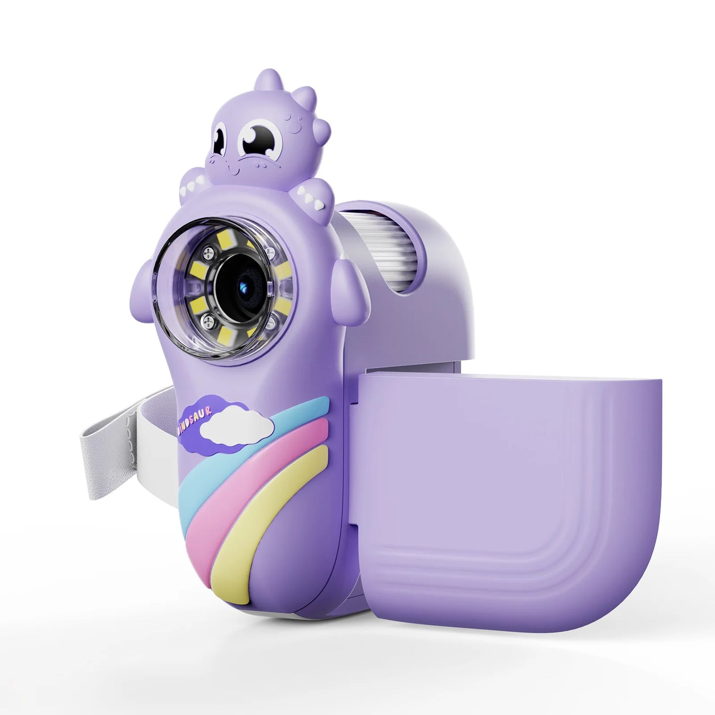 1000X Children's Microscope, Home Tutoring Learning Magnifying Glass, Specialized Extension, Extracurricular Handheld Microscope Peaceful Pleasures Health and Wellness purple