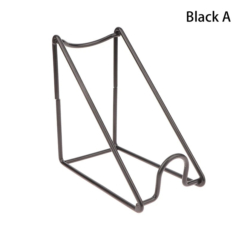 Countertop Wine Bottle Rack | Iron Display Stand Black & Gold
