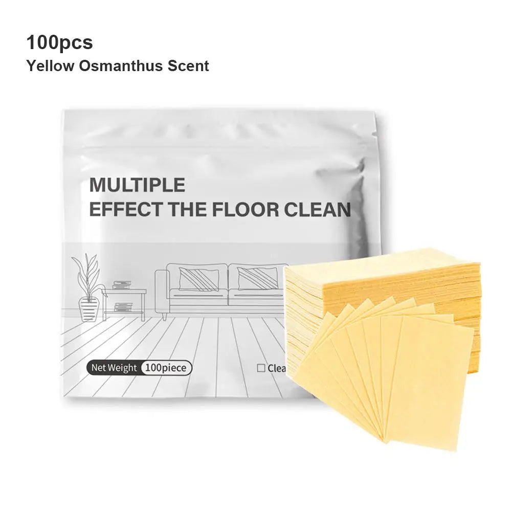 100-Pack Floor Cleaner Tablets – Multi-Surface, 5 Scents