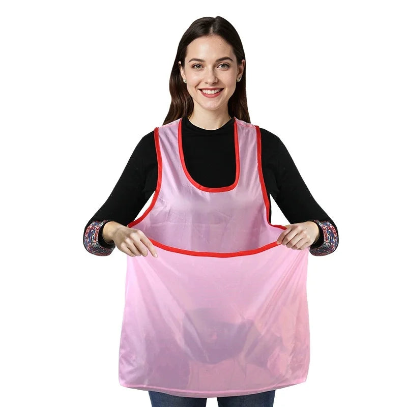 Portable Laundry Drying Apron with Bag – Waterproof & Light