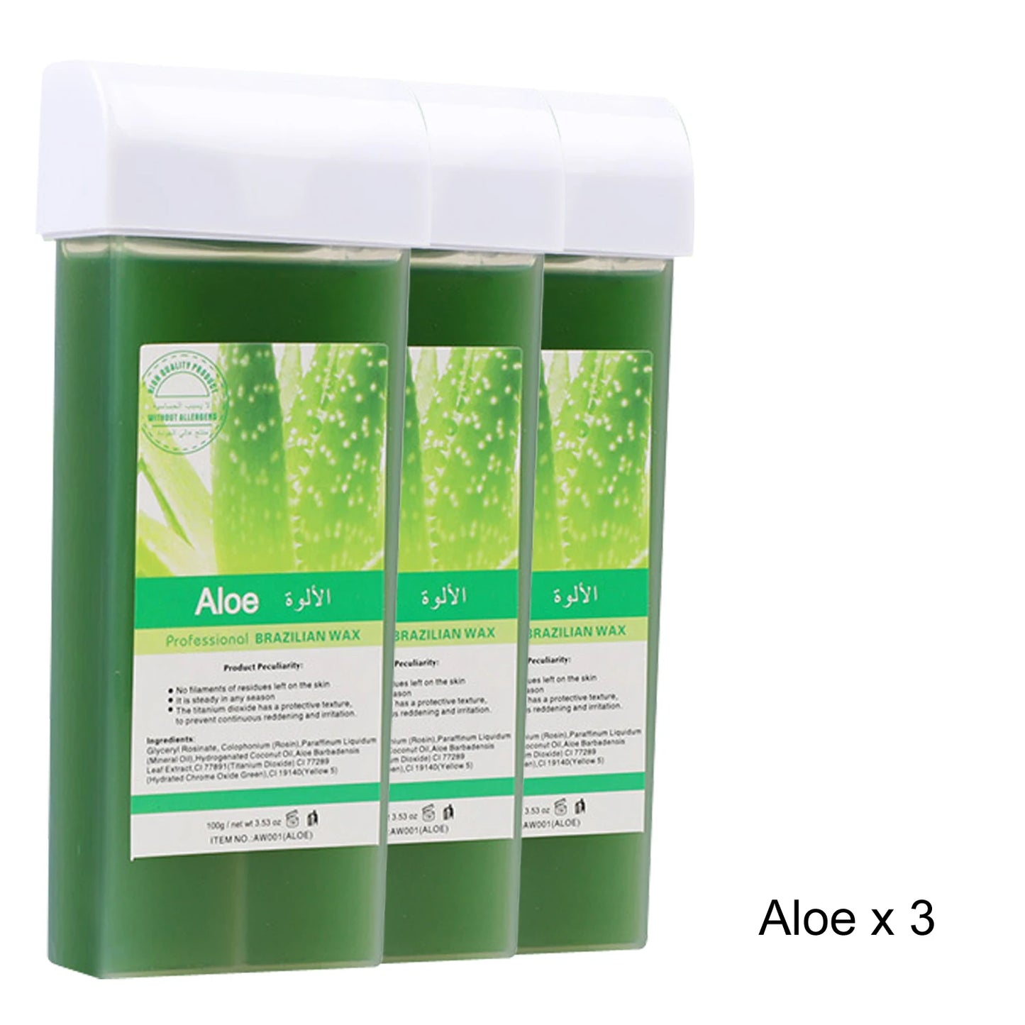 Soft Wax Roller Refill Cartridges for Roll-On Body Waxing