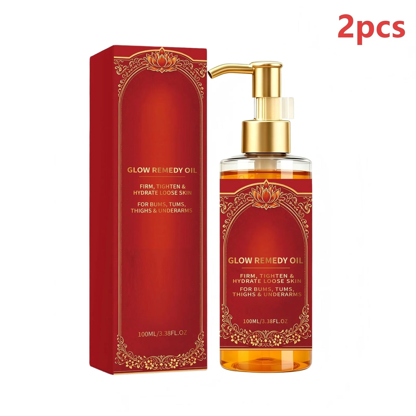 Glow Remedy Rosehip Body Oil – Firming & Moisturizing 100ml