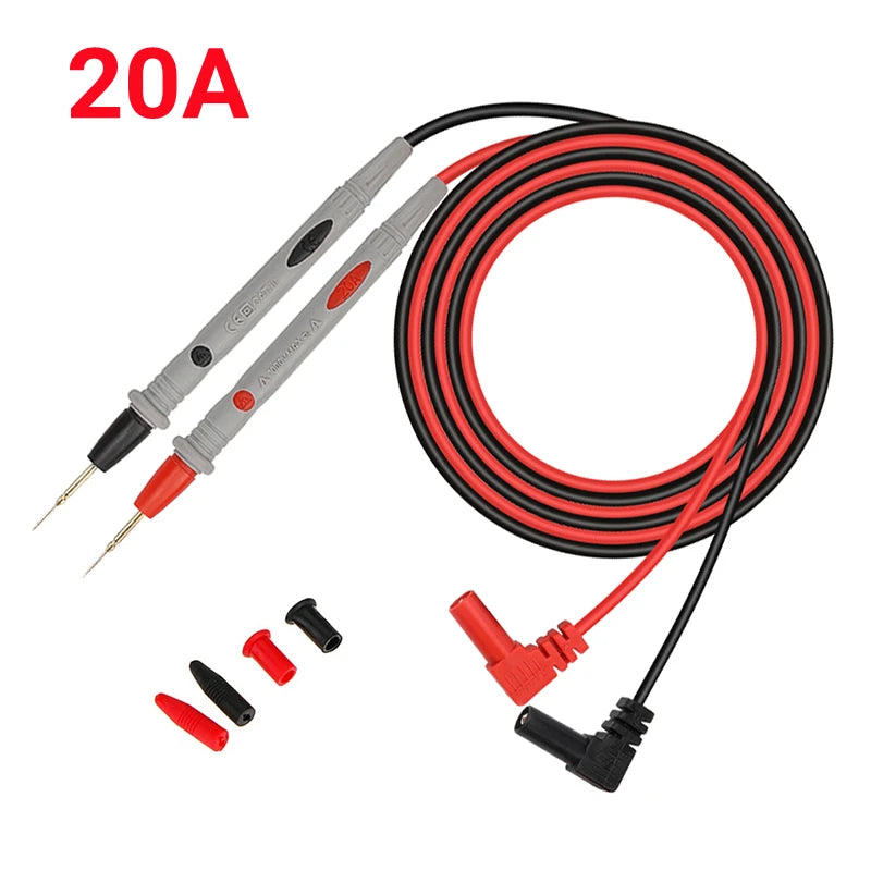 20A 1000V Multimeter Test Lead Probe Kit | Needle Pin Wire Pen