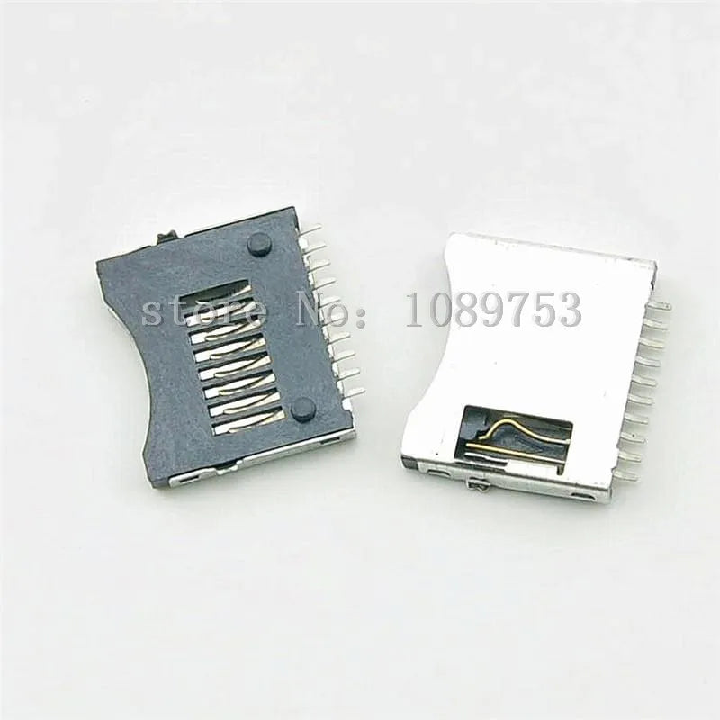 20Pcs Micro SD TF Memory Card Sockets Connectors Slot Holder Plug Adapter DIY Peaceful Pleasures Health and Wellness