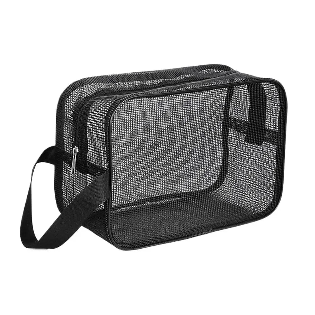 Mesh Shower Toiletry Bag – Large Capacity Bath & Travel Tote