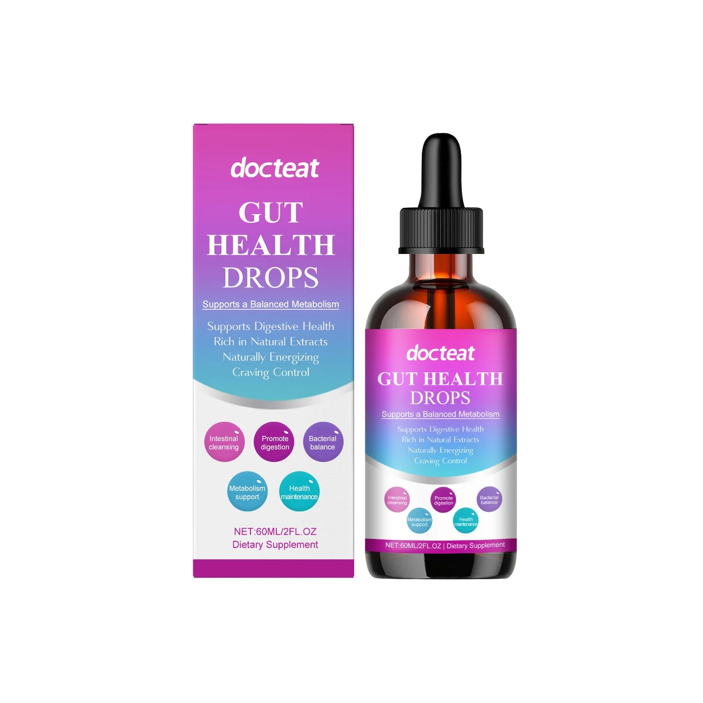 Herbal Wellness Drops Mint Extract & Vitamin B1 60ml