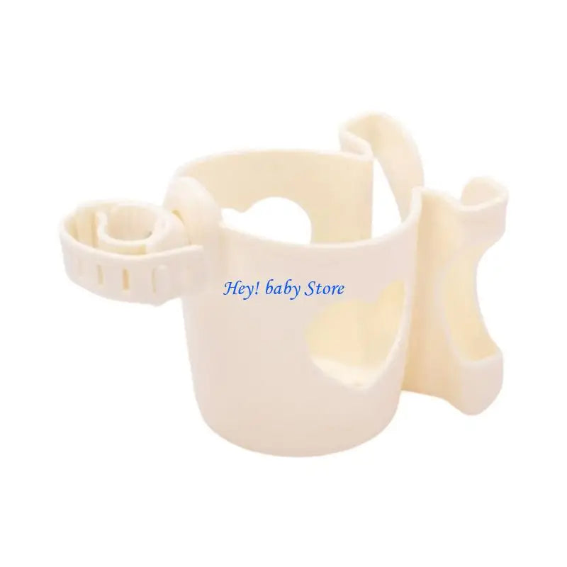 2-in-1 Stroller Cup Holder & Phone Mount | 360° Rotate