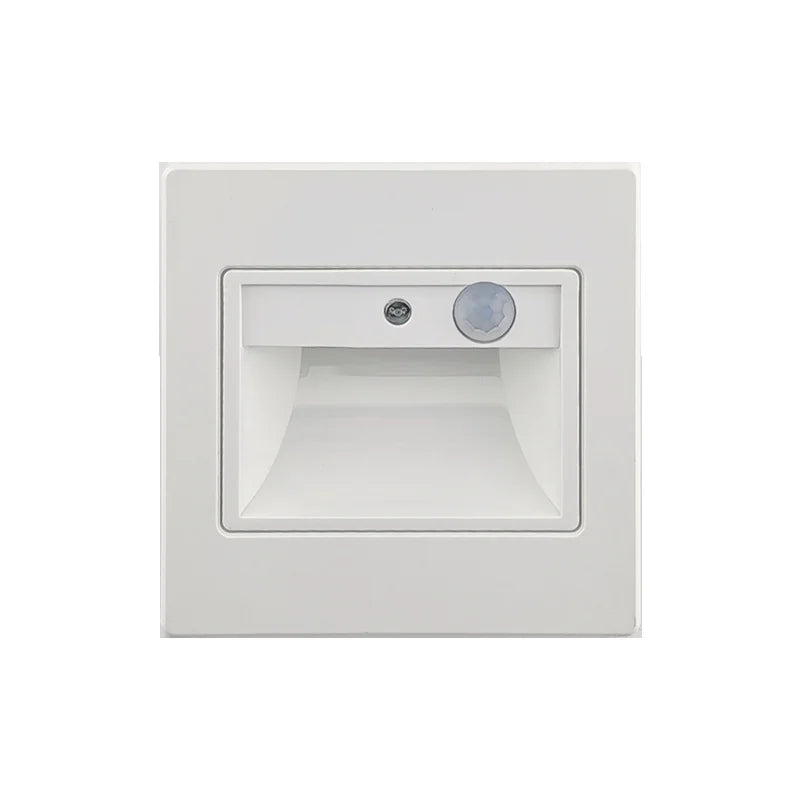 86-Type Recessed LED Night Light with Motion Sensor | Step Light
