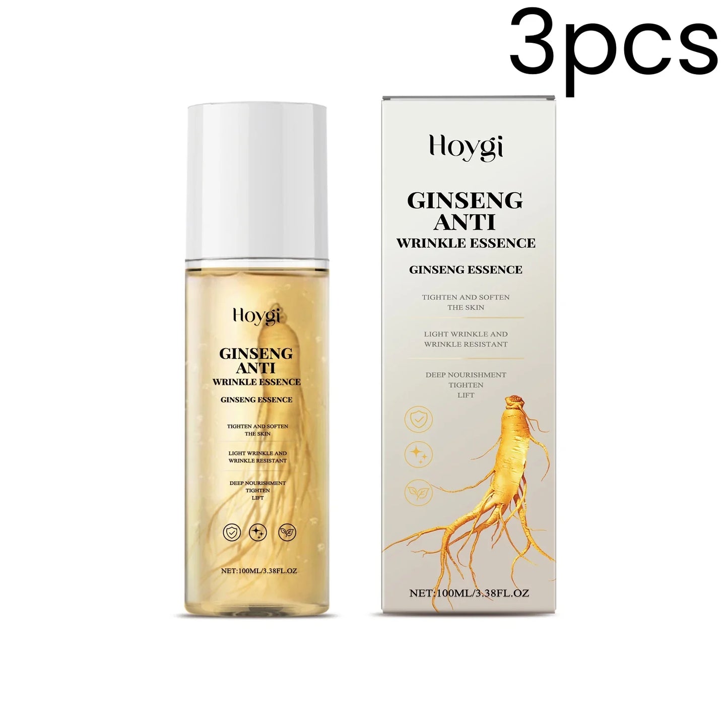 Hoygi Ginseng Anti-Wrinkle Face Serum 100ml – Moisturizing