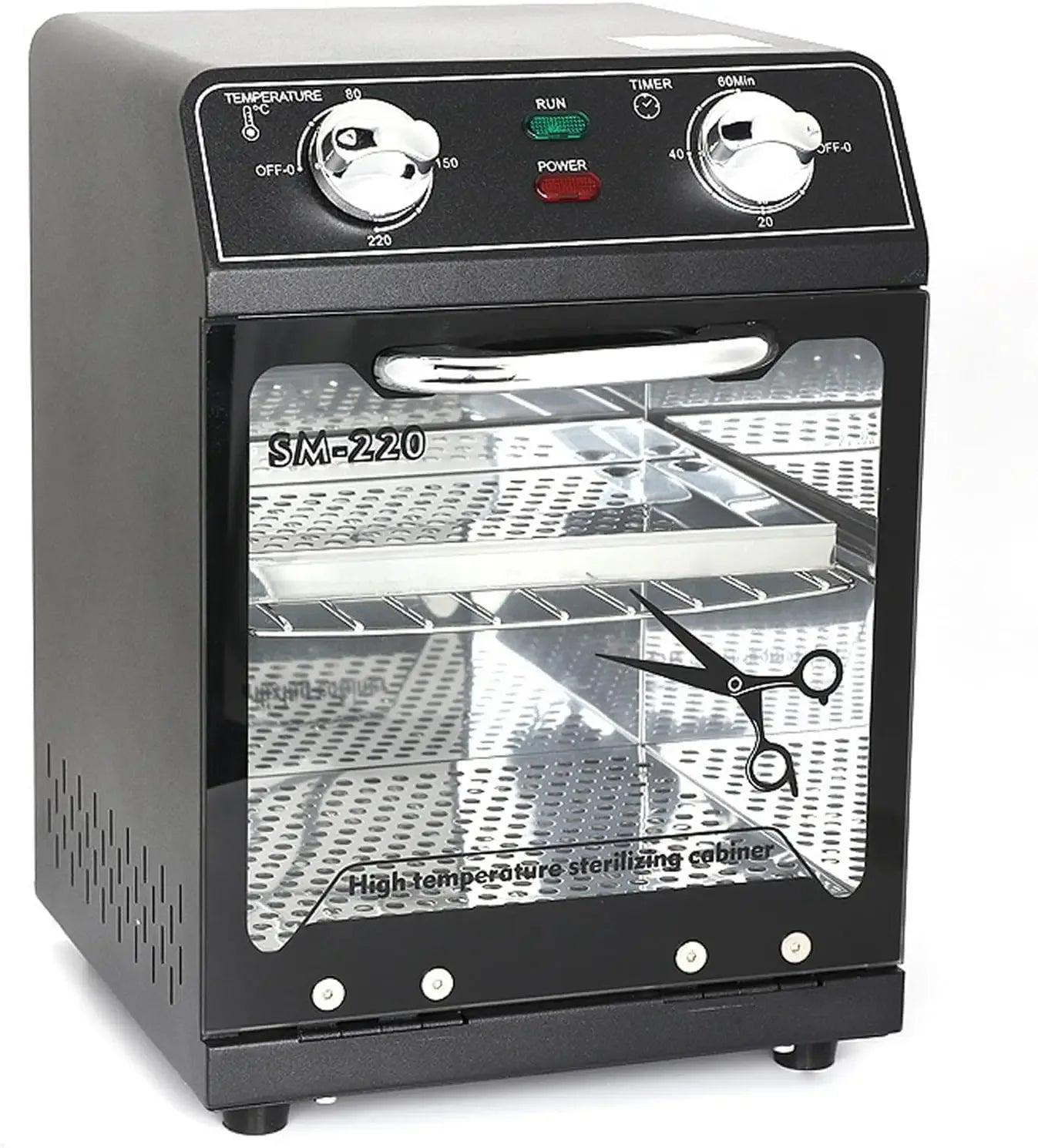 VamsLuna 8L Nail Tool Sterilizer Dry Heat Box | 600W Timer