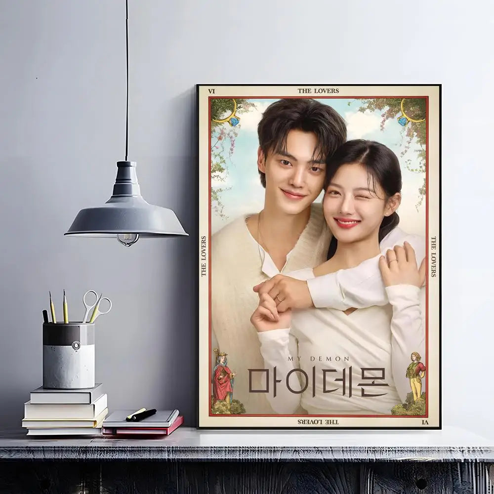 My Demon HD Wall Poster | Self-Adhesive Waterproof PVC Art Wall Art Poster Peaceful Pleasures Health and Wellness Black8 50X70cmNoframe