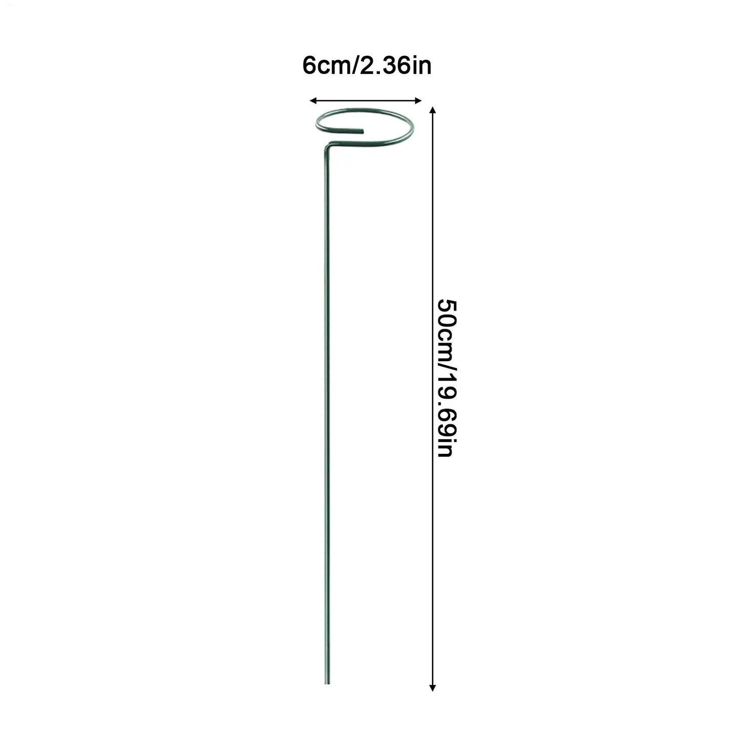 Reusable Ring Plant Stakes | Indoor & Outdoor Flower Support