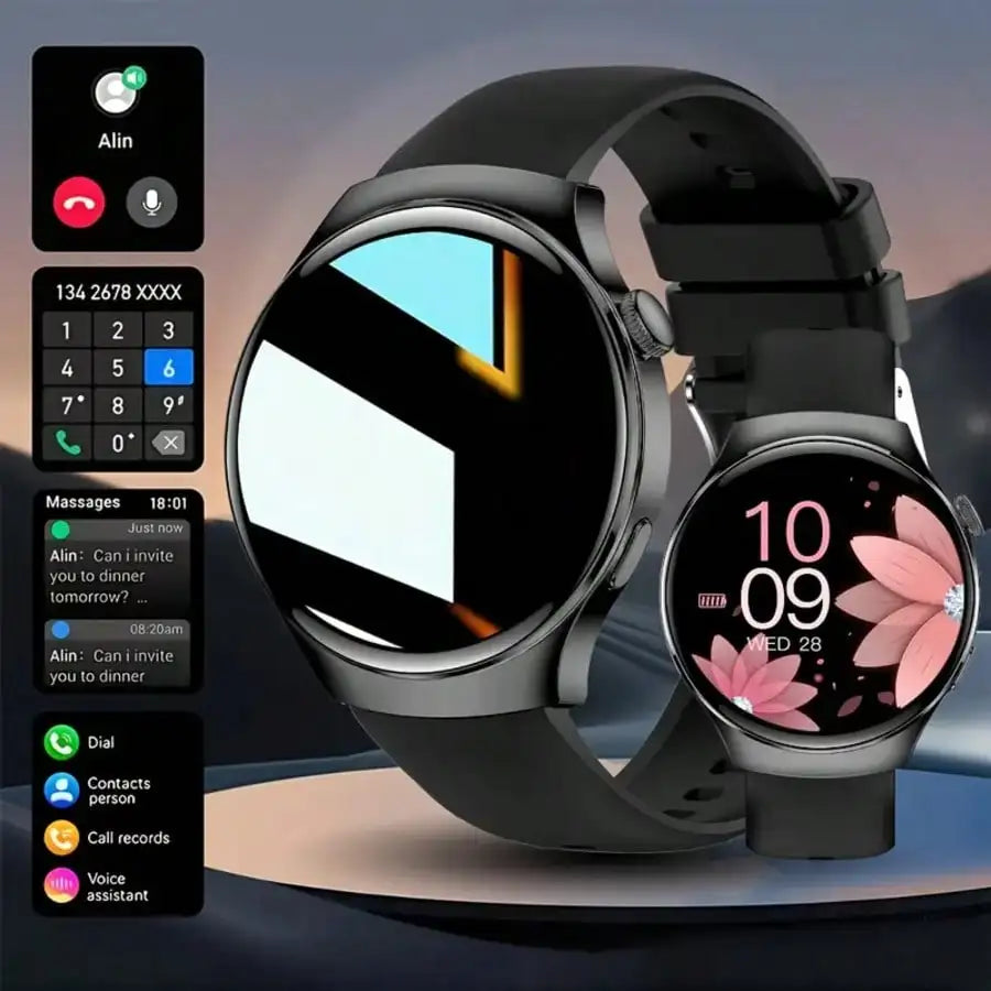 LOMAXFR Smart Watch | Phone Call, Music Control & Multi-Dials