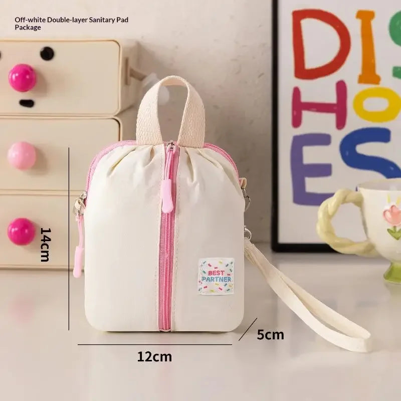 Portable Sanitary Napkin Storage Bag | Discreet Period Pouch
