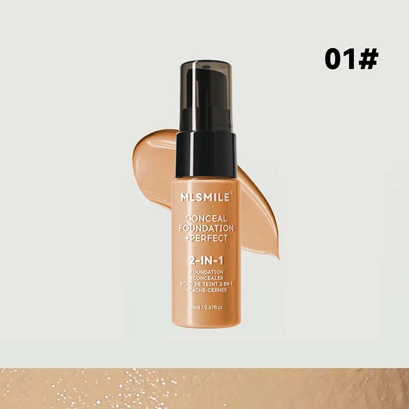 Matte BB Cream Foundation – Full Coverage Oil-Control Waterproof
