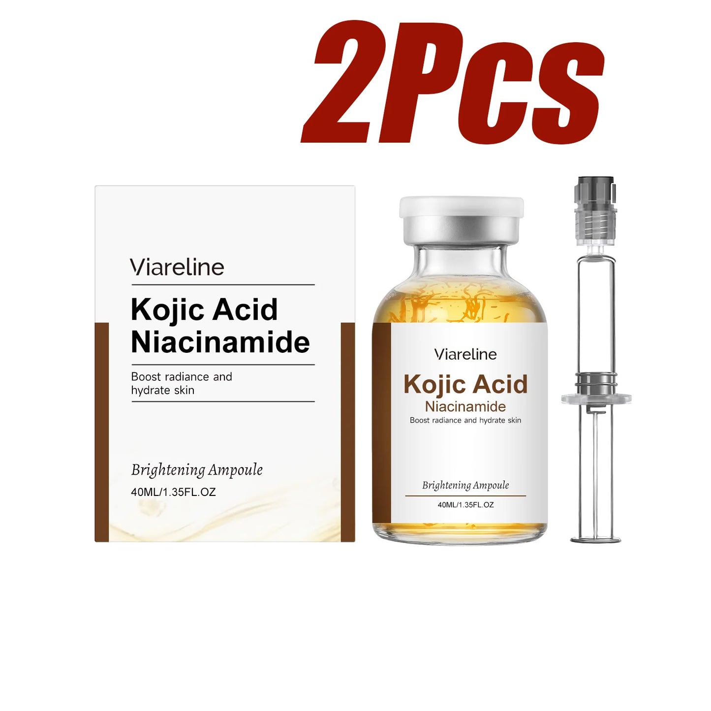 Niacinamide & Kojic Acid Brightening Ampoule Serum 40ml
