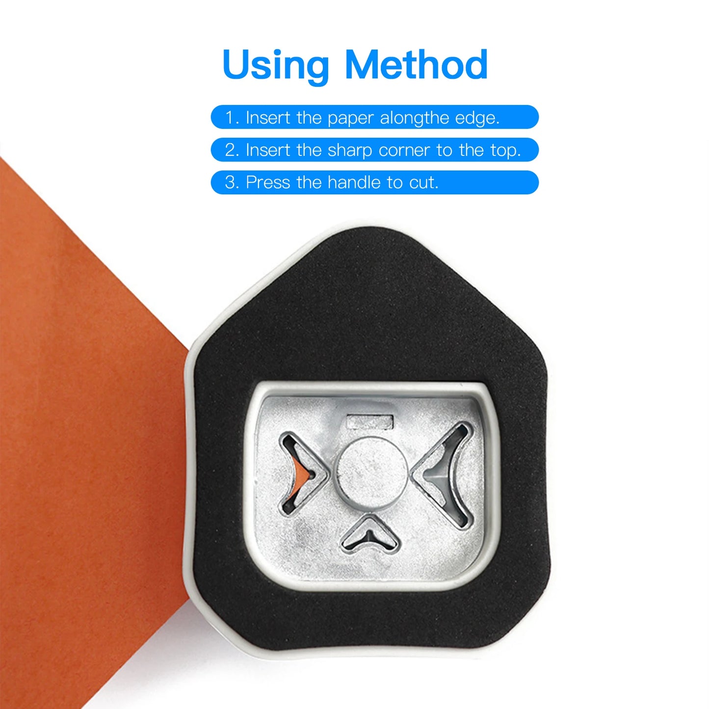 3 in1 R4 R7 R10mm Round Corner Trimmer Cutter Rounder Punch Card