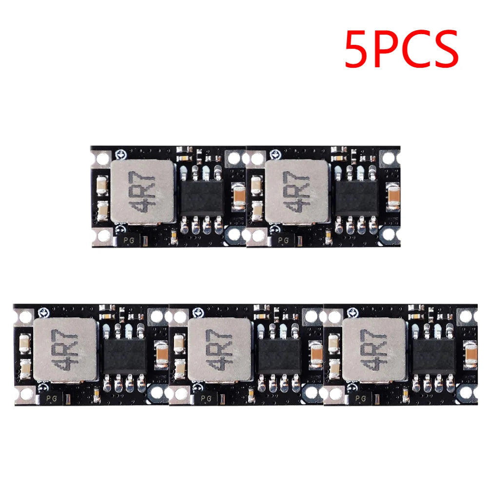 DC-DC Step-down Power Module Adjustable Constant Current Driver 5V-30V To 3.3V 5V 9V 12V 3A for Car Motorcycle Battery Charging Peaceful Pleasures Health and Wellness 5PCS 5V