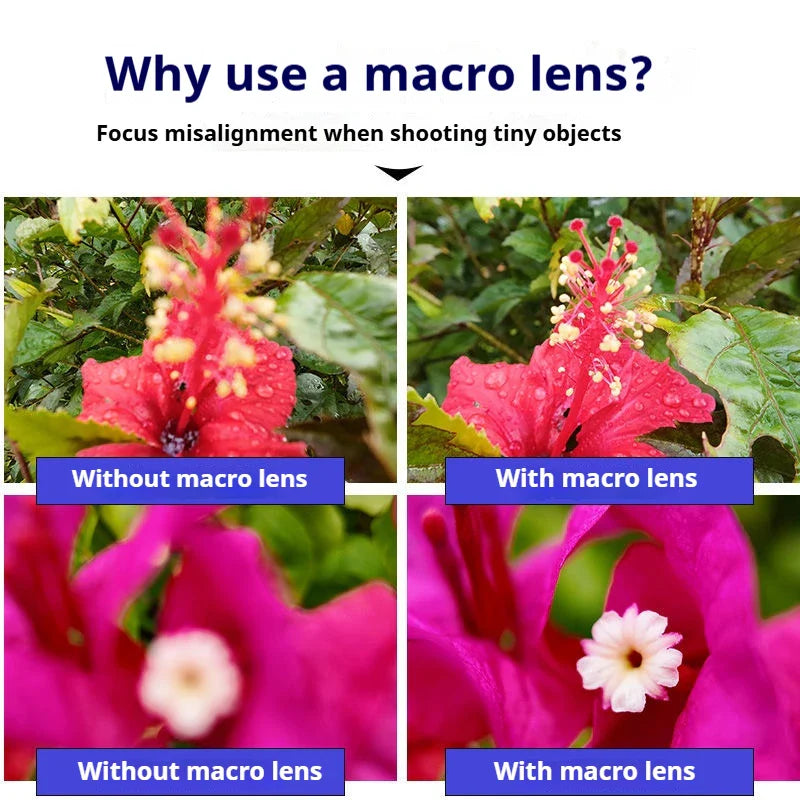 15X Macro Lens Filter for DJI OSMO Action 3, 4 & 5 Pro