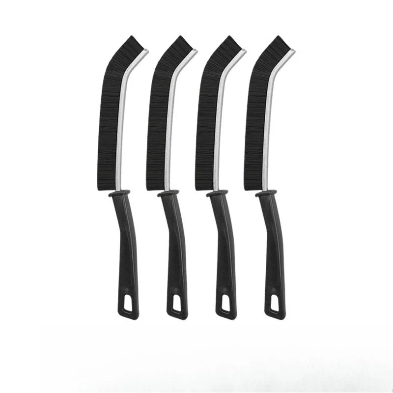Hard Bristle Crevice Cleaning Brush for Fine Seam Corners Groove Window Cleaning Tools Kitchen Bathroom Home Tiles Joints Brush Peaceful Pleasures Health and Wellness 4 pcs
