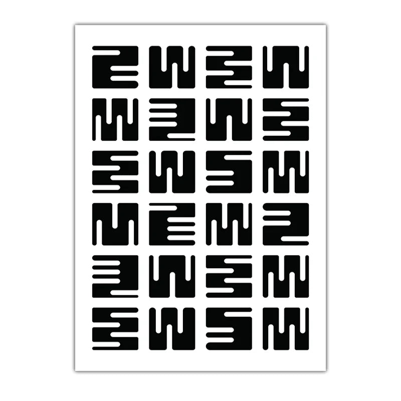 Abstract Wall Ar Fashion Woman Geometric Line Canvas Painting Modern Minimalist Poster Print for Living Room Bedroom Wall Decor Peaceful Pleasures Health and Wellness 02 40x60cm No Frame China Mainland
