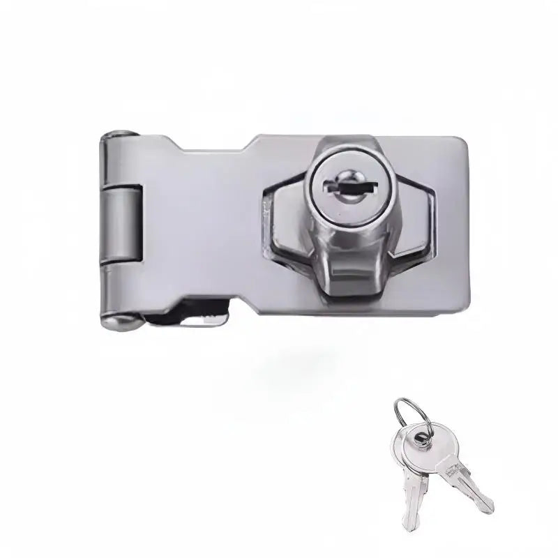 3-Digit Combination Password Lock Security Door Bolt Cabinet Password Lock Drawer Lock Anti-theft Household Cabinet Hardware Peaceful Pleasures Health and Wellness 3inch A