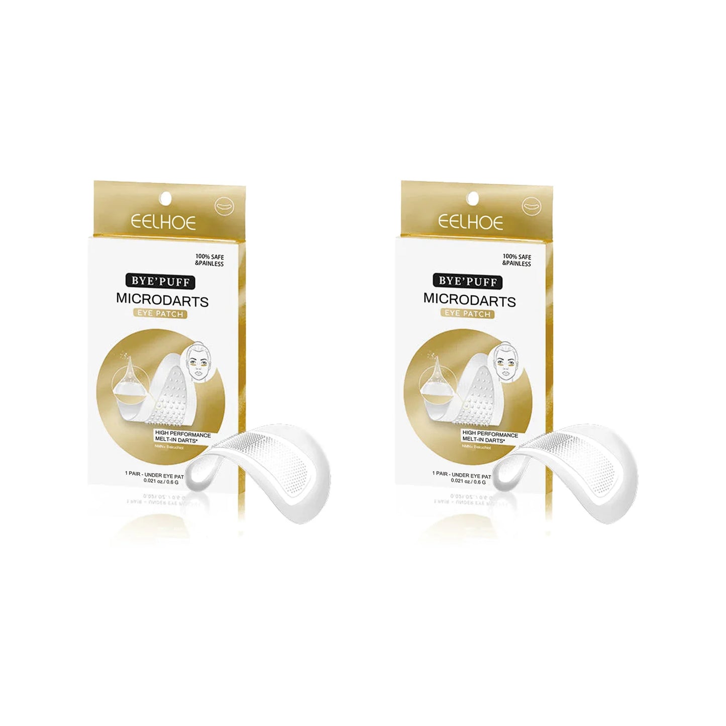 Hyaluronic Acid Microneedle Eye Patches – Dark Circles & Puffiness