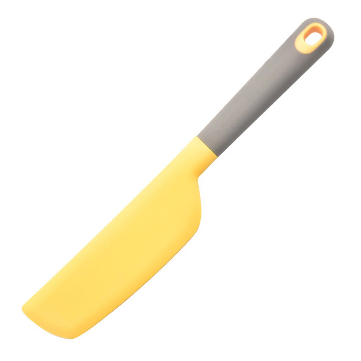 Food Grade Silicone Spatula – Heat Resistant Baking Scraper Silicone Baking Spatula Peaceful Pleasures Health and Wellness Yellow