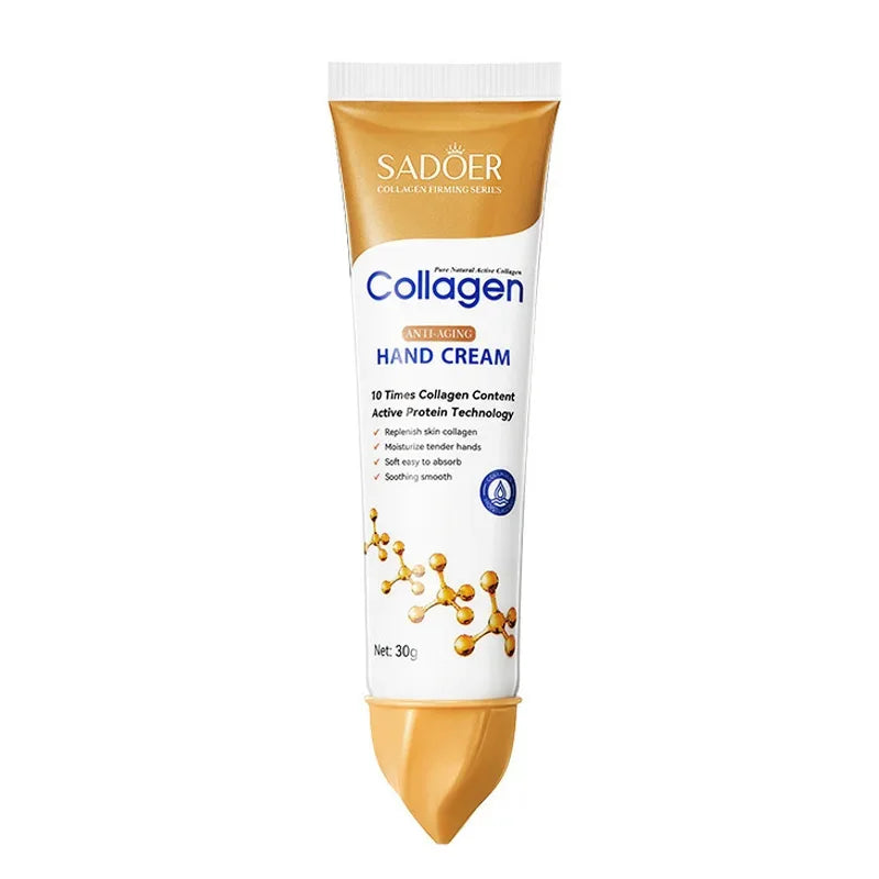 SADOER Collagen Hand Cream – Moisturizing, Firming & Brightening