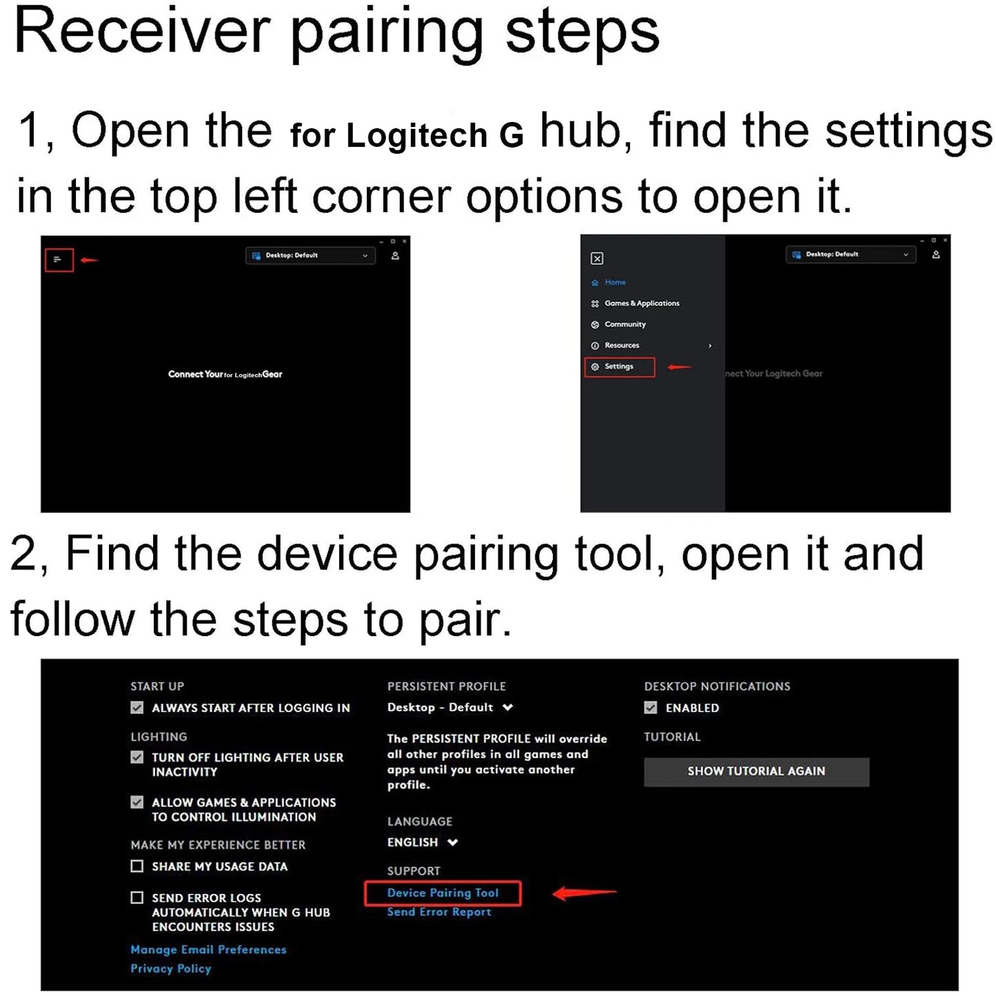 New USB Dongle Keyboard Receiver Adapter Replacement For G913 G915 TKL Wireless Mechanical Gaming Keyboard For G815 G813 TKL Peaceful Pleasures Health and Wellness