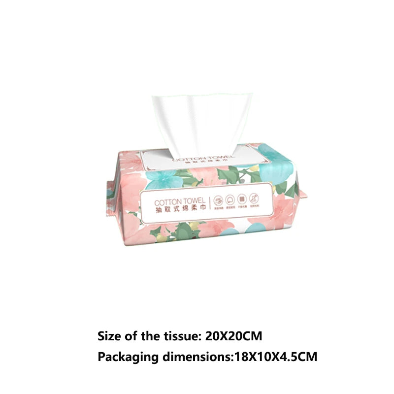Disposable Facial Towel Wipes – Makeup Remover, Dry & Wet Use