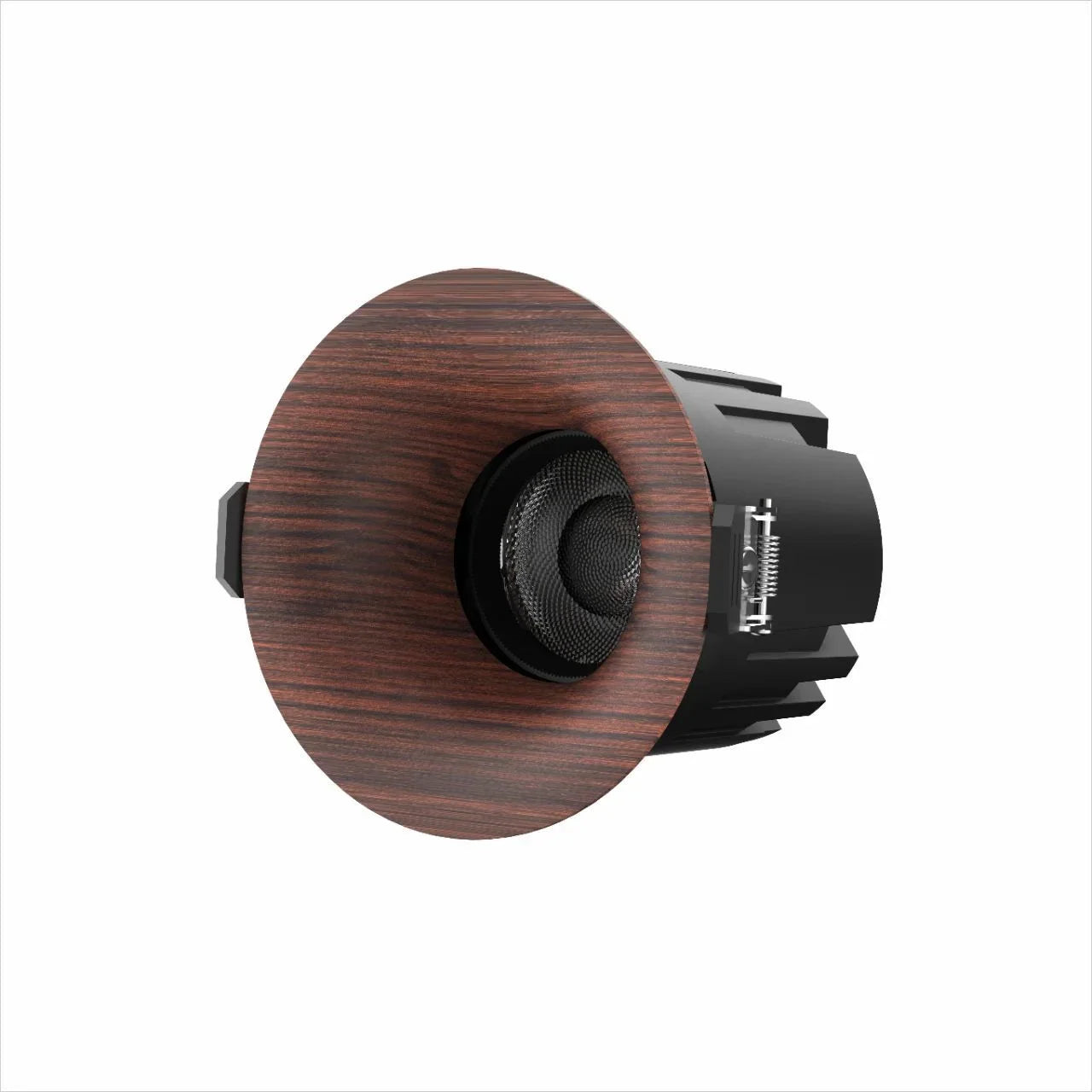 SHINEKNOT Walnut Wood Grain COB LED Recessed Spotlight | Dimmable