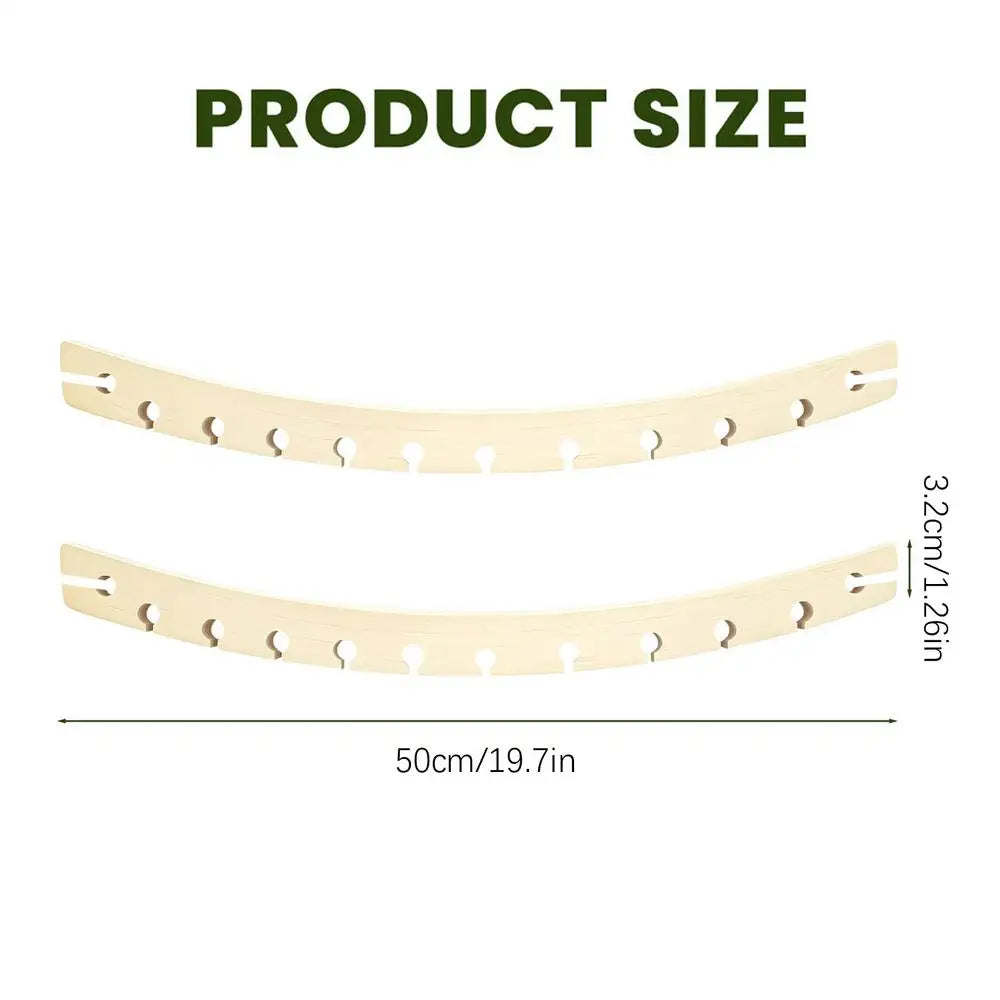 Wooden Hammock Spreader Bars – Detachable 2-Pack (40 & 50cm)