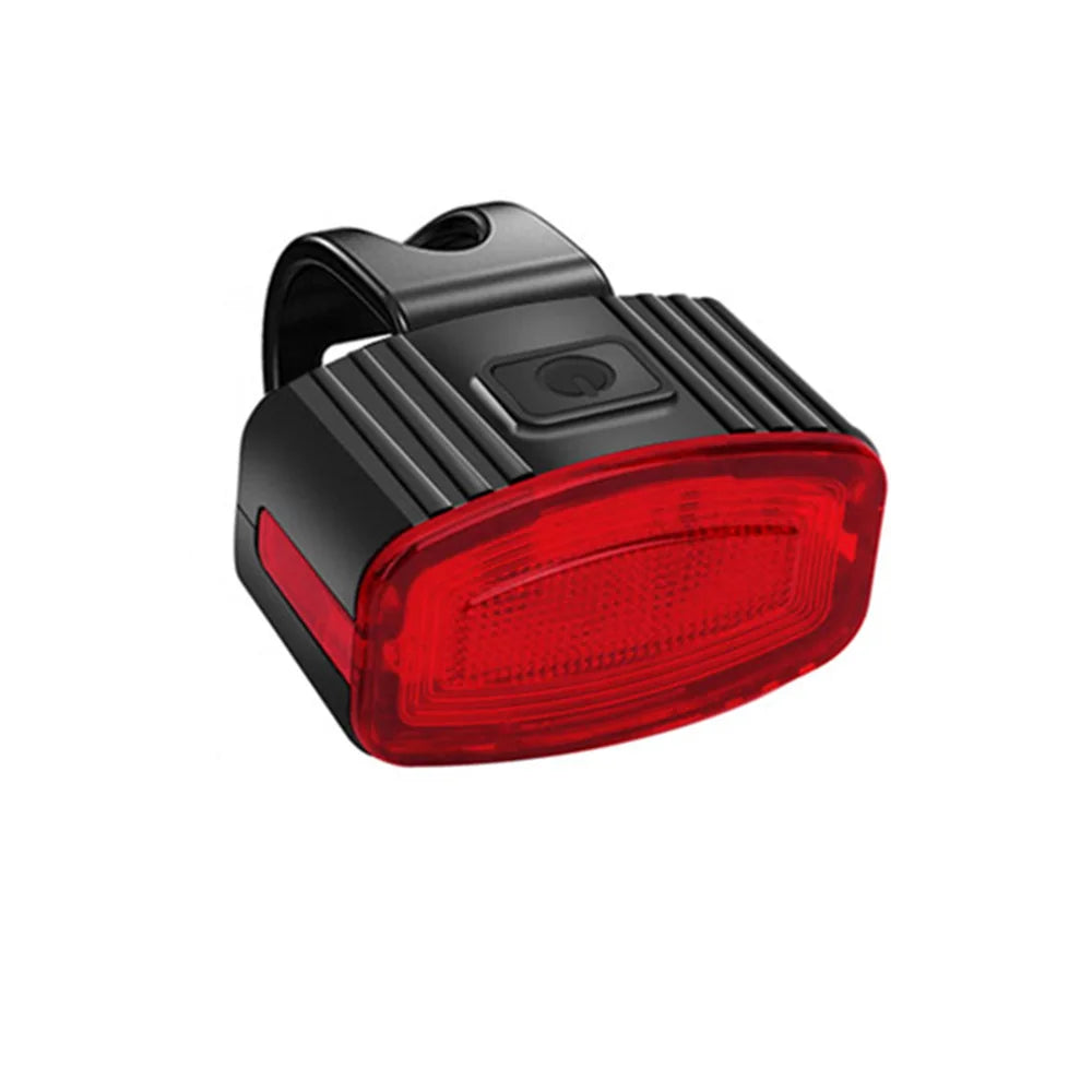 Bike Headlight & Tail Light Set – USB-C, IPX5 Waterproof Bike Light Set Peaceful Pleasures Health and Wellness Red