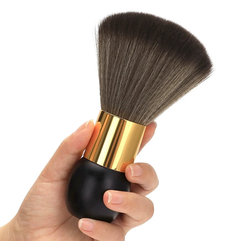 Professional Barber Neck Duster Brush | Wooden Handle Soft Bristles Barber Neck Brush Peaceful Pleasures Health and Wellness 4