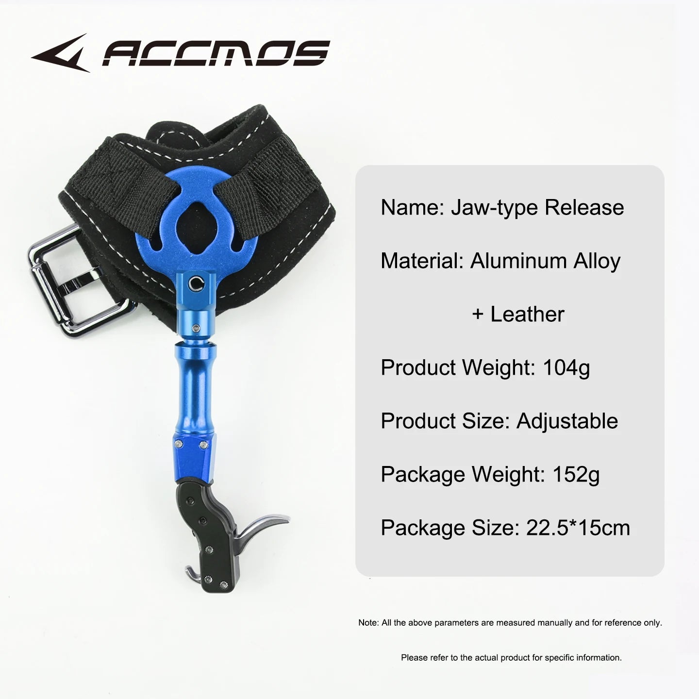 Archery Compound Bow Wristband Release Aid 360 Rotating Thumb Trigger
