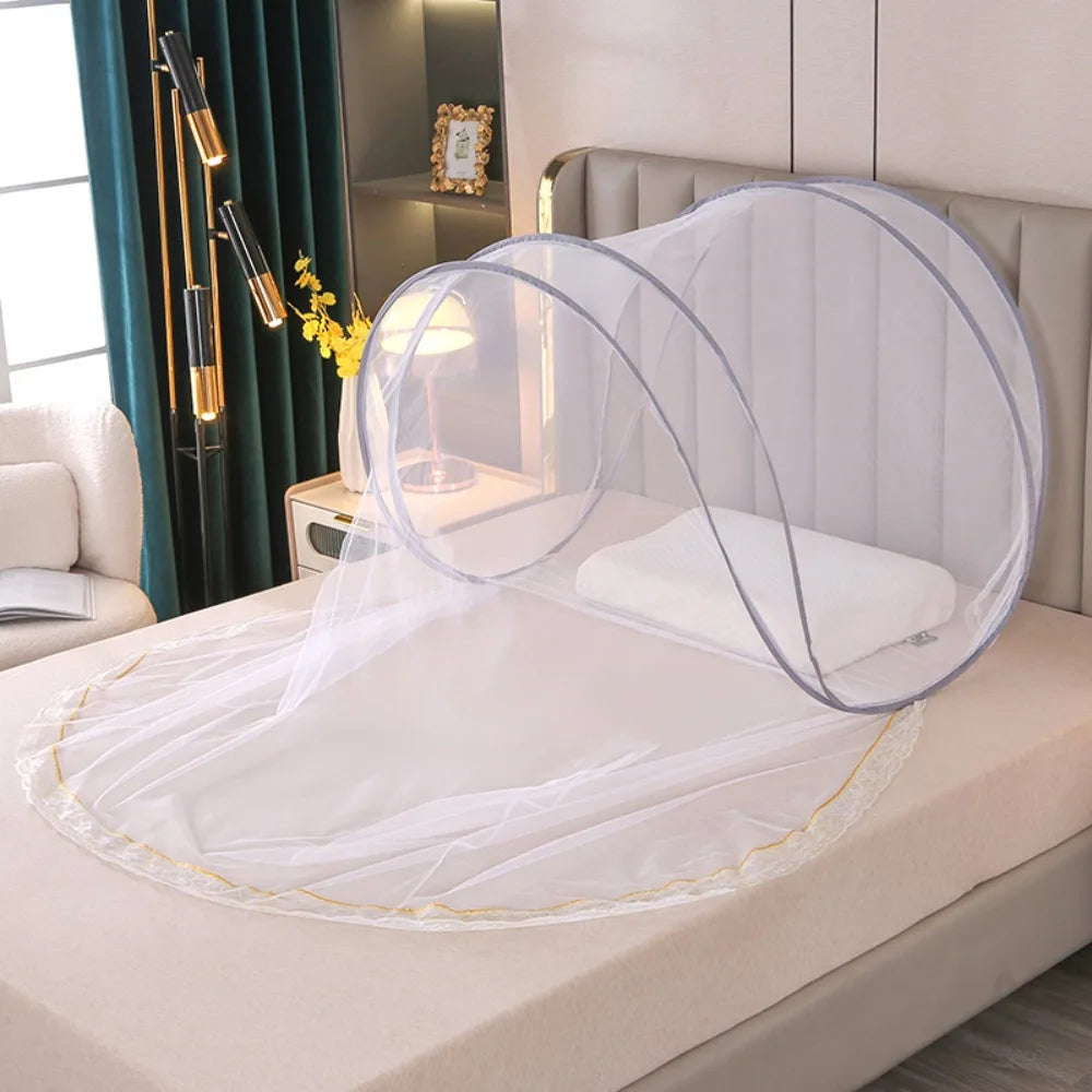 Portable Folding Travel Mosquito Net – Single Bed Bug Net