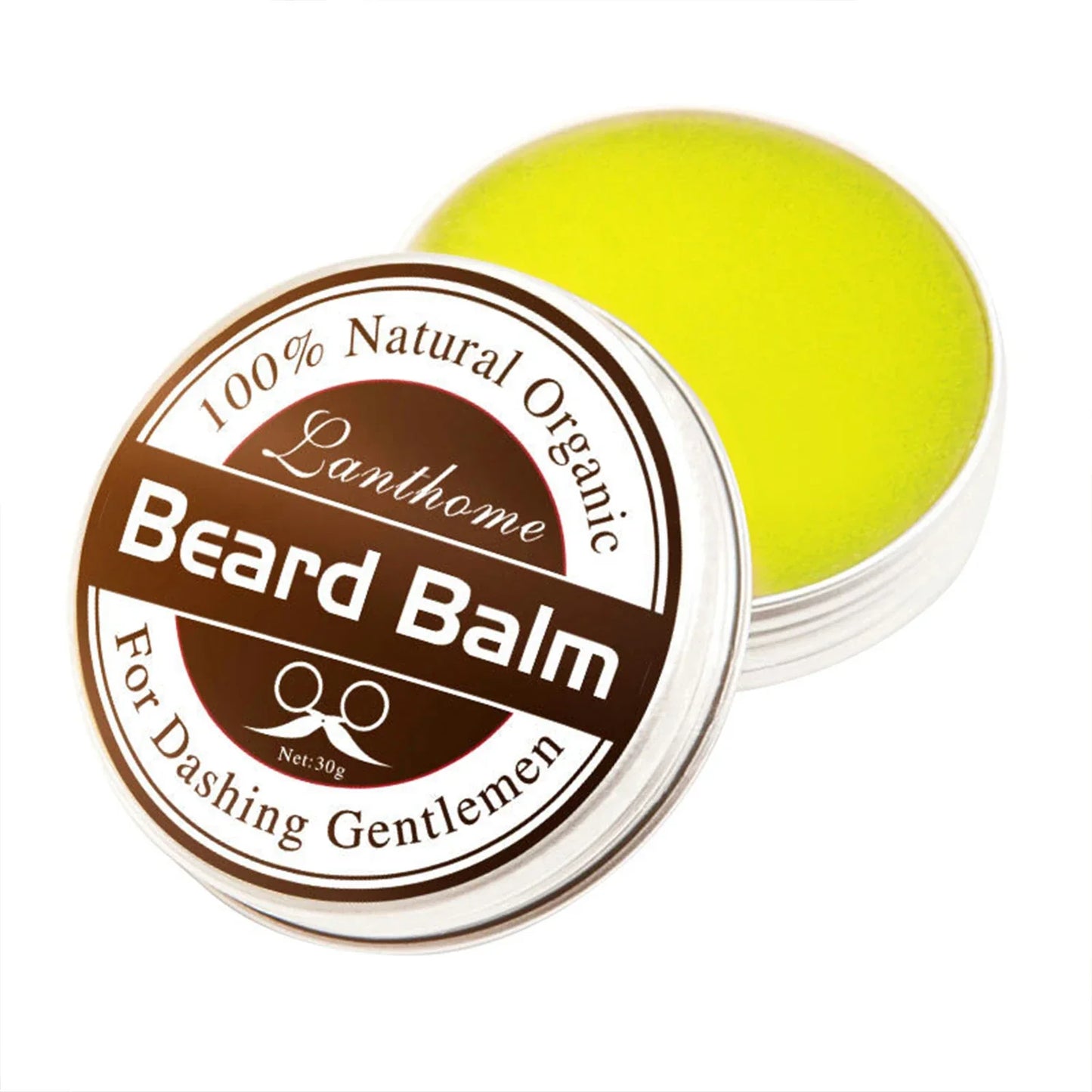 Lanthome 30g Beard Balm Conditioner – Softness & Growth