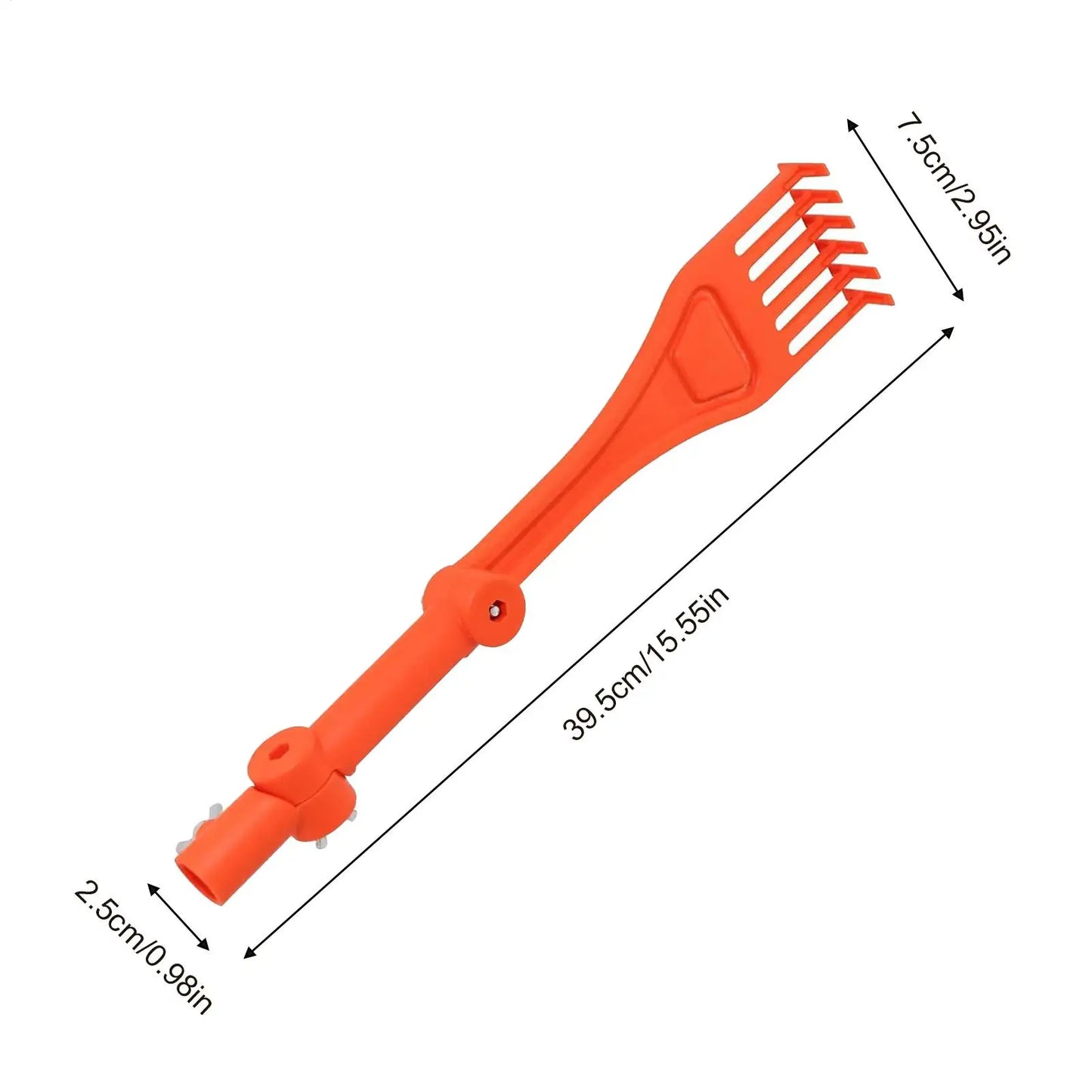 Long Reach Gutter Cleaner Rake | Roof Drain & Yard Tool