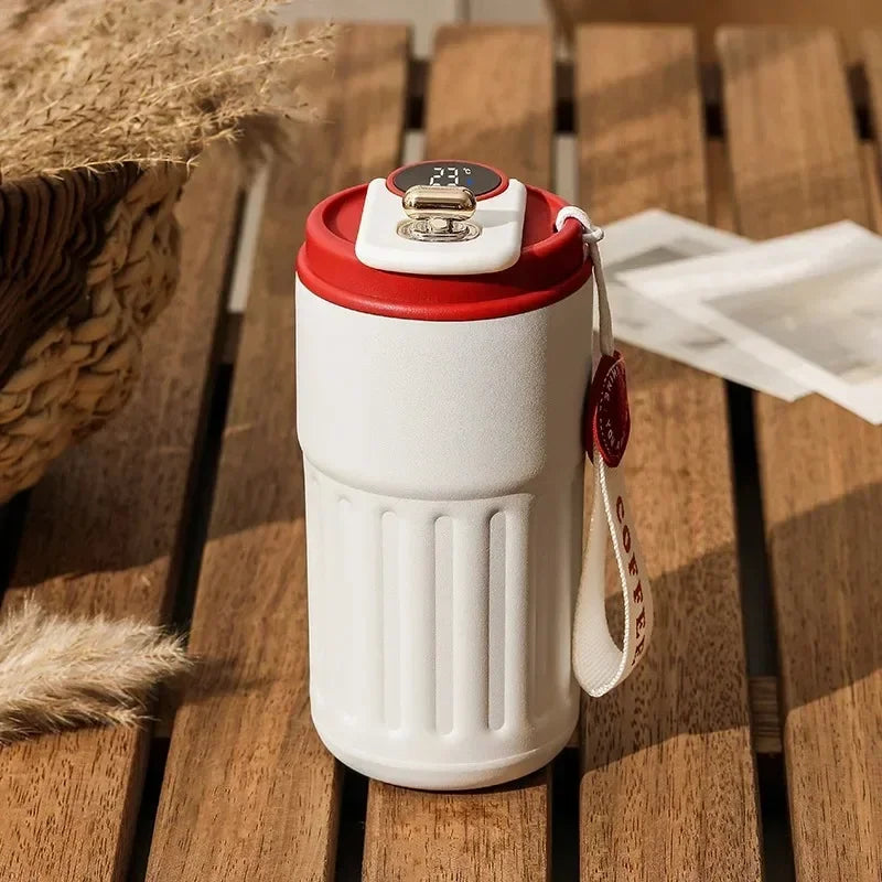 Insulated Stainless Steel Water Bottle with LED Temp Display