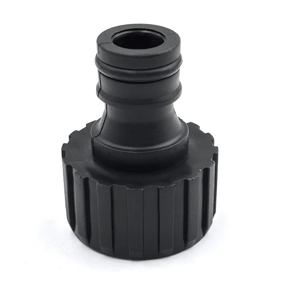 5PCS High Quality Plastic Hose Connector 3/4'' Garden Hose Quick Adapter Fittings Gardening Car Washing Watering Tool Peaceful Pleasures Health and Wellness 5pcs black