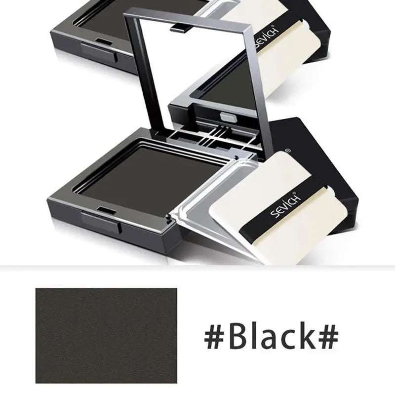 Temporary Hair Shadow Powder – Instant Hairline & Root Concealer 12g (3 Colors) Peaceful Pleasures Health and Wellness 02 black